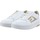 Chaussures Femme Bottes Guess Sneaker Donna White Platinum FL7SILLEA12 Blanc