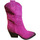 Chaussures Femme Bottines Semerdjian - Santiag E690E15 Camoscio 646 Rose