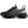 Chaussures Femme Bottes Steve Madden Mistica Sneaker Donna Black Silver MIST05S1 Noir