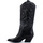 Chaussures Femme Bottines Divine Follie Stivale Texano Donna Nero DFI202 Noir