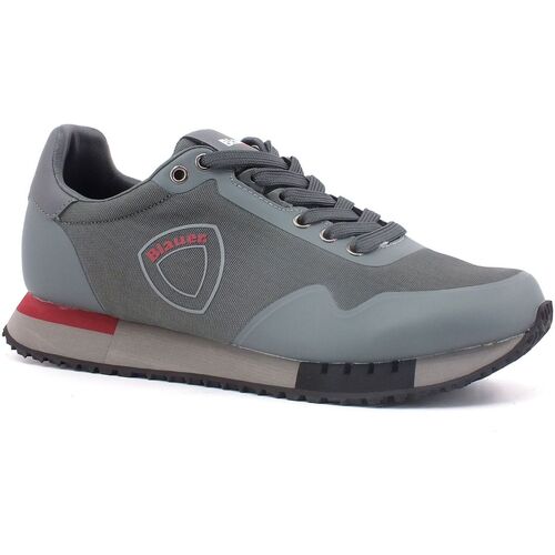 Chaussures Homme Multisport Blauer Dexter 01 blackwhite Sneaker Uomo Grey F3DEXTER01 Gris