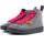 Chaussures Femme Multisport Panchic Stivaletto Donna Grey Fuchsia P01W007-00342000 Gris