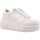Chaussures Femme Multisport Guess Sneaker Platform Donna Winter White FL8NOEELE12 Blanc