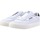 Chaussures Femme Multisport Superga 3843 Court Sneaker Donna White Black S5135EWD Blanc