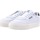 Chaussures Femme Multisport Superga 3854 Court Sneaker Donna White Black S4123TW Blanc