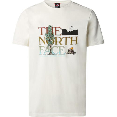 Vêtements Homme Chemises manches courtes The North Face M S/S GRAPHIC TEE Blanc