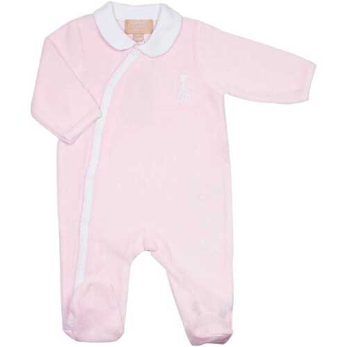 Vêtements Enfant Pyjamas / Chemises de nuit Loints Of Holla Pyjama naissance - Rose à ouverture croisée Rose