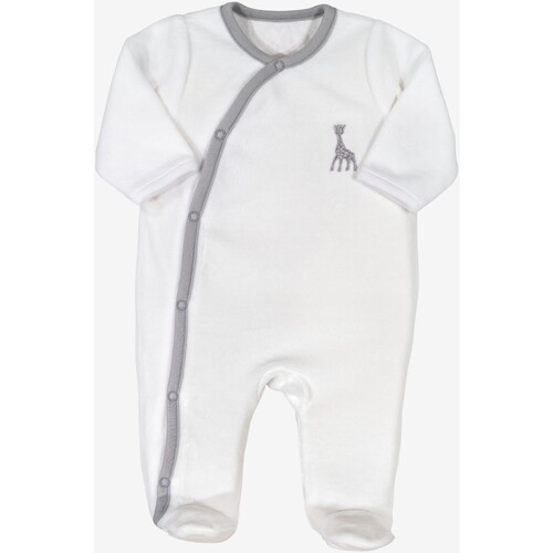 Vêtements Enfant Pyjamas / Chemises de nuit Loints Of Holla Dors bien Y ouverture croisée Blanc