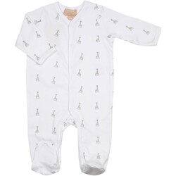 Vêtements Enfant Pyjamas / Chemises de nuit Trois Kilos Sept Pyjama naissance - coton Blanc