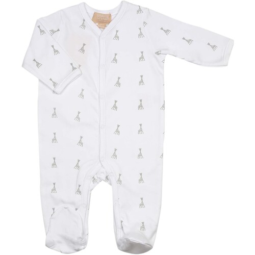 Vêtements Enfant Pyjamas / Chemises de nuit Dors Bien Pont Pyjama naissance - coton Blanc