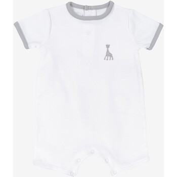 Vêtements Enfant Pyjamas / Chemises de nuit Trois Kilos Sept Combishort coton Blanc