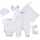 Vêtements Enfant Sun & Shadow Kit naissance 6 pièces - Lune Blanc