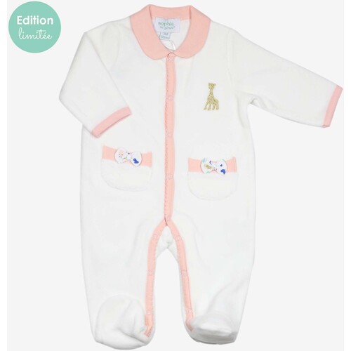 Vêtements Enfant Pyjamas / Chemises de nuit Linge de maison Dors bien Y velours Blanc
