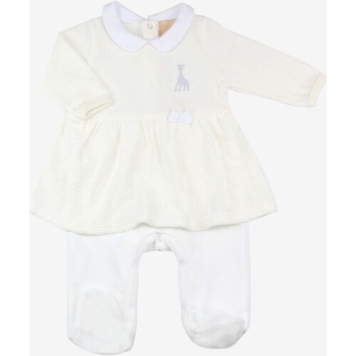 Vêtements Enfant Pyjamas / Chemises de nuit Trois Kilos Sept Galettes de chaise Blanc