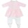 Vêtements Enfant Pyjamas / Chemises de nuit Trois Kilos Sept Pyjama robe - Velours Rose
