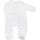 Vêtements Enfant Pyjamas / Chemises de nuit Trois Kilos Sept Lot pyjamas bébé - Velours lapinou Blanc