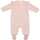 Vêtements Enfant Pyjamas / Chemises de nuit Trois Kilos Sept Pyjama coton bébé - maille côtelée Rose