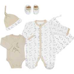 Vêtements Enfant Pyjamas / Chemises de nuit Trois Kilos Sept Kit naissance - Forêt Blanc