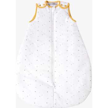 Vêtements Enfant Pyjamas / Chemises de nuit Trois Kilos Sept Gigoteuse naissance - étoilée blanc/ocre Blanc