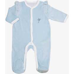 Vêtements Enfant Pyjamas / Chemises de nuit Trois Kilos Sept Pyjama naissance bleu romantique Bleu