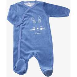 Vêtements Enfant Pyjamas / Chemises de nuit Trois Kilos Sept Grenouillère bébé - Lapinou Bleu
