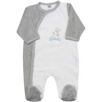 Vêtements Enfant Pyjamas / Chemises de nuit Trois Kilos Sept Pyjama naissance - Petit lapin Gris