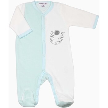 Vêtements Enfant Pyjamas / Chemises de nuit Trois Kilos Sept Pyjama naissance - Zèbre Blanc