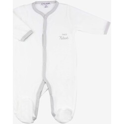 Vêtements Enfant Pyjamas / Chemises de nuit Trois Kilos Sept Pyjama naissance - Petit trésor Blanc