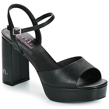 Chaussures Femme Sandales et Nu-pieds Moony Mood GISELE Noir
