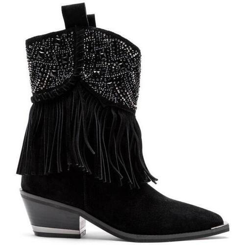 Chaussures Femme Bottines Sweats & Polaires I23500 Noir