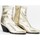 Chaussures Femme Bottines Keslem 32378 ORO