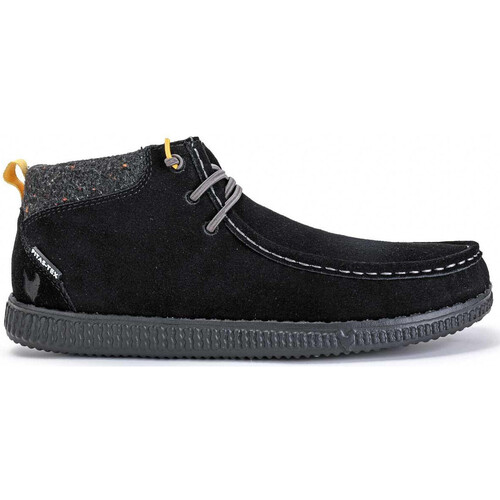 Chaussures Homme camoscio Boots Walk In Pitas BOB Gris