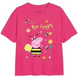 Vêtements Fille T-shirts manches longues Dessins Animés Bee Happy Multicolore