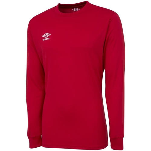Vêtements Garçon T-shirts manches longues Umbro UO1291 Rouge