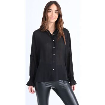 Vêtements Femme Chemises / Chemisiers Molly Bracken T1090ABN-BLACK Noir