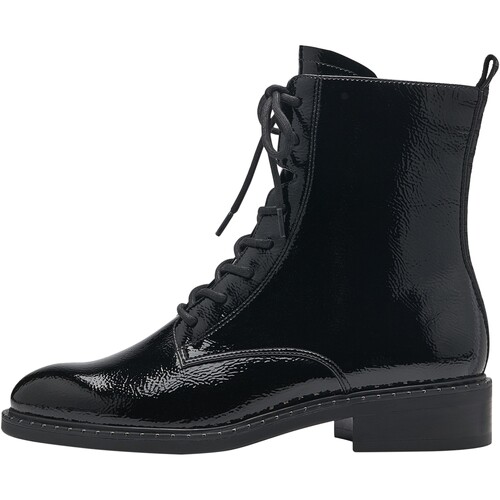 Chaussures Femme Boots Tamaris Bottines à Lacets Noir