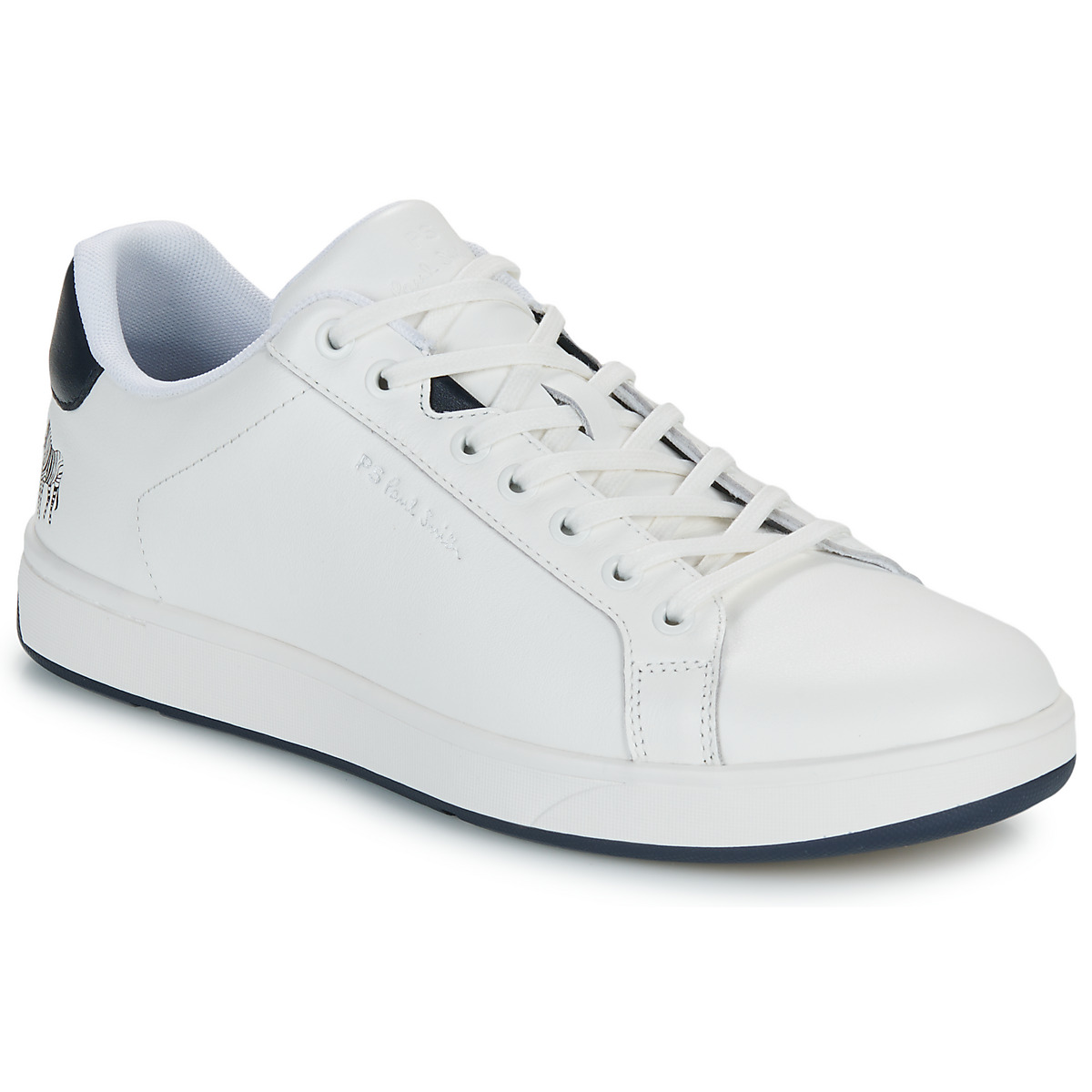Chaussures Homme Baskets basses Paul Smith ALBANY Blanc / Marine