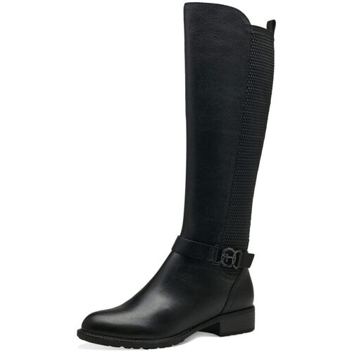Tamaris Botte Plate Noir Noir - Livraison Gratuite | Spartoo ! - Chaussures  Botte Femme 119,20 €