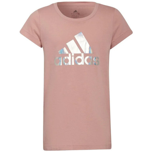 Vêtements Fille T-shirts & Polos adidas PureBoost Originals Junior - T-shirt manches courtes - vieux rose Autres