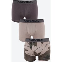Sous-vêtements Homme Slips Kaporal - Pack de 3 Boxers - anthracite et taupe Autres