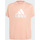 Vêtements Fille T-shirts & Polos adidas Originals Junior - T-shirt manches courtes - saumon Rose