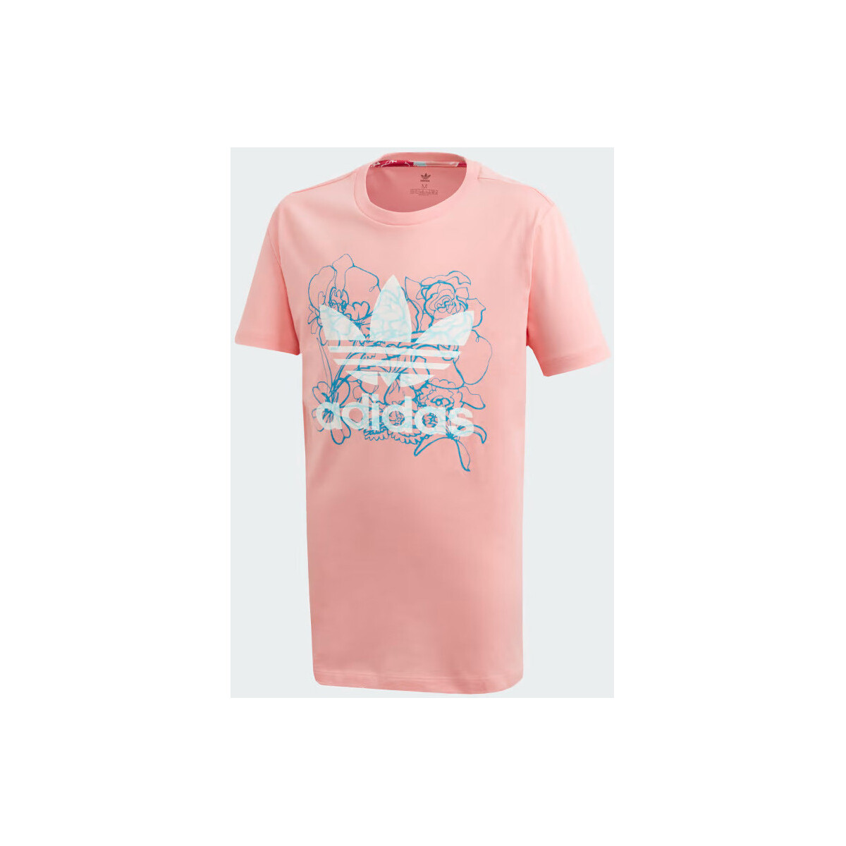 Vêtements Fille T-shirts & Polos adidas Originals Junior - T-shirt manches courtes - rose Rose