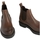 Chaussures Homme Boots Tommy Jeans Bottines en cuir homme  Ref 61213 Brun Marron