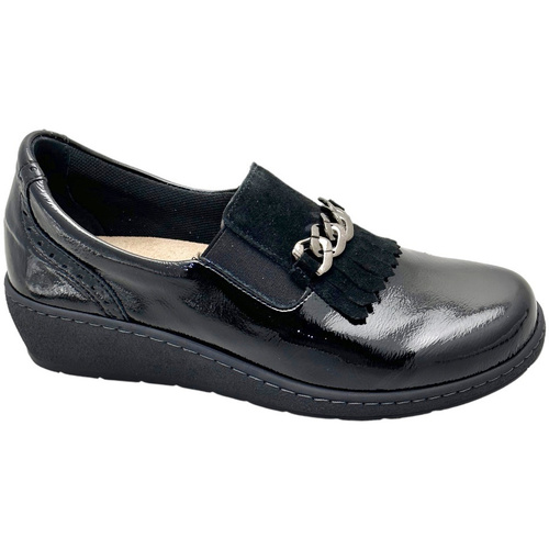 Chaussures Mocassins Calzaturificio Loren LOM3036ne Noir