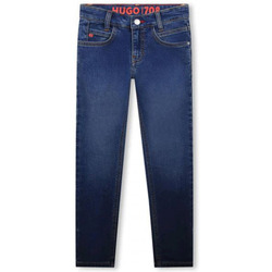 Vêtements Enfant Pantalons BOSS Jean Junior bleu  G24139/Z25 - 12 ANS Bleu