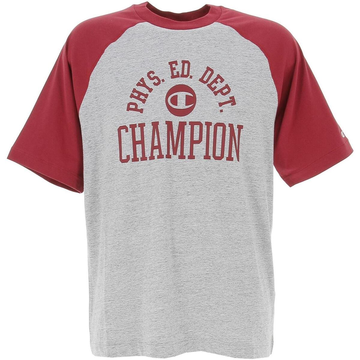 Vêtements Homme T-shirts manches courtes Champion Crewneck t-shirt Bordeaux