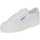 Chaussures Femme Baskets mode Superga 3854 Court Platform Blanc