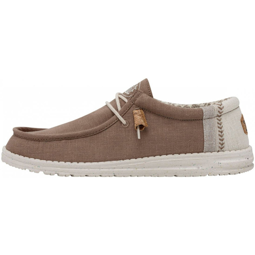 Chaussures Homme Baskets mode HEYDUDE 40015-0Y8 Marron