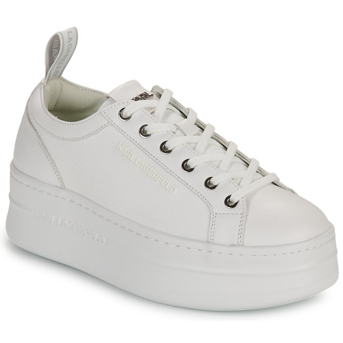 Chaussures Femme Baskets basses exclusive Lagerfeld KOBO III Lo Lace Blanc