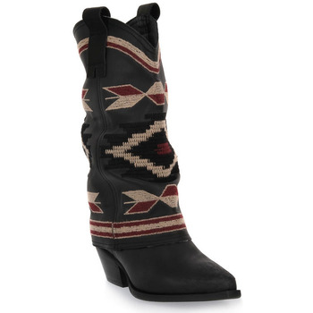 Chaussures Femme Low boots zoom Priv Lab VITELLO NERO Noir